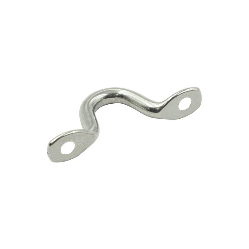 Hxchen 20Pcs M5 316 Stainless Steel Bimini Boat Top PAD Eye, Eye Straps, Tie Down, Kayak Deck Loops, Tie Down Anchor Point, footman's Loop for Kayak Canoe Rigging - Image 4